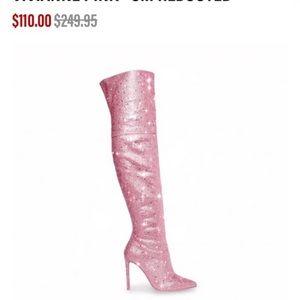 Steve Madden Pink Boots